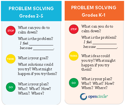 Problem Solving card