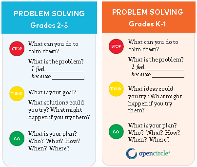 Problem-Solving Cards